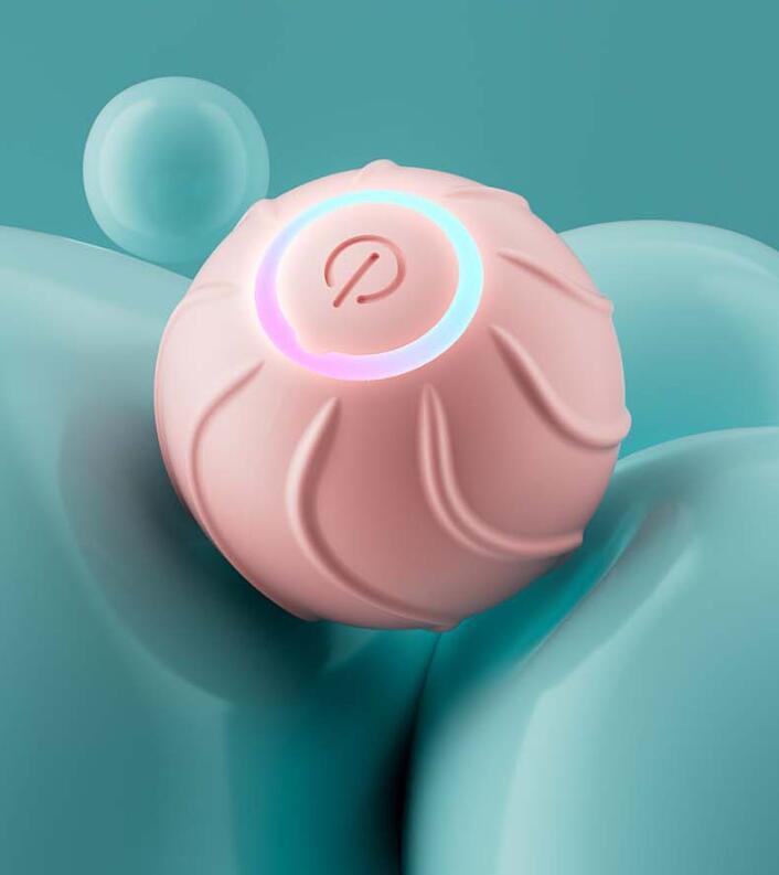 Smart Rolling Cat Ball – Automatic USB Bouncing Interactive Toy for Kittens