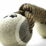 Cotton Rope Tennis Dumbbell Dog Toy