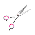 Pet Dog Grooming Scissors Stainless Straight Curved Thinning Shears Trimmer Kits