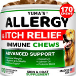 Dog Allergy Relief Chews Dog Itching Skin Relief Treatment Pills 170 Treats