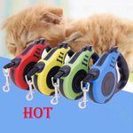 16.5FT Automatic Retractable Dog Leash Pet Collar Automatic Walking Lead Free US