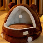 Four-Seasons Cat Nest – Warm Closed Bed for Cozy, All-Year Comfort