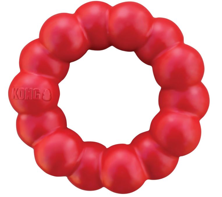 Natural Rubber Ring Toy for Healthy Chewing