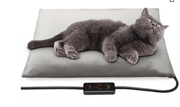 Pet Heating Pad, 6 Adjustable Temperature Dog Cat Heating Pad